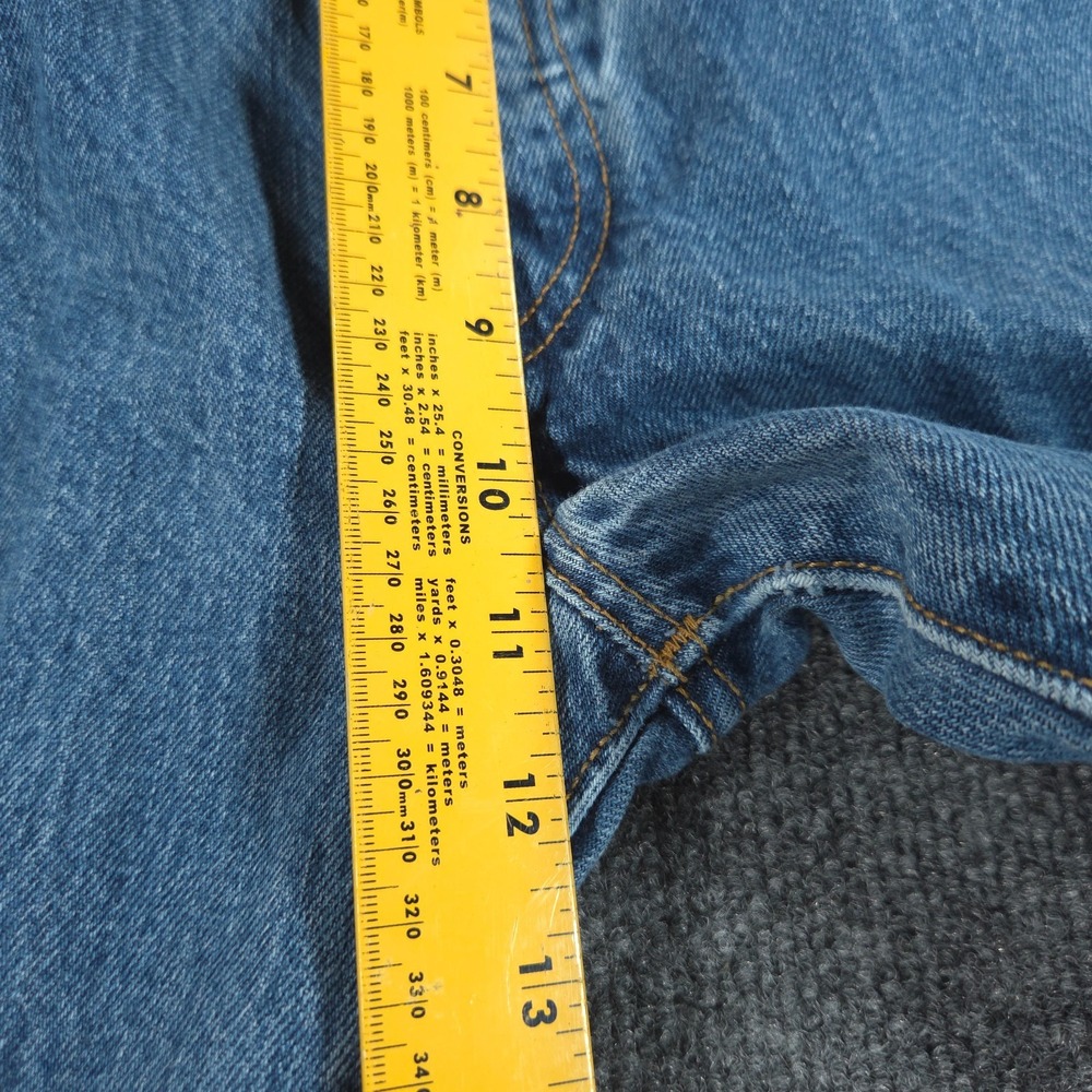 Vintage Levi's 501 Men's 38x30 (Snug 38) Straight Leg Jeans Blue Denim Mexico - Picture 6 of 10